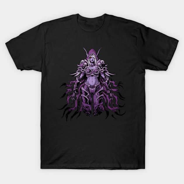 Banshee Queen T-Shirt by Novanim